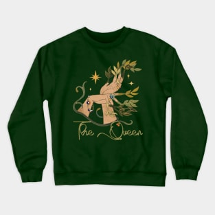 Girl's hand with vines Crewneck Sweatshirt